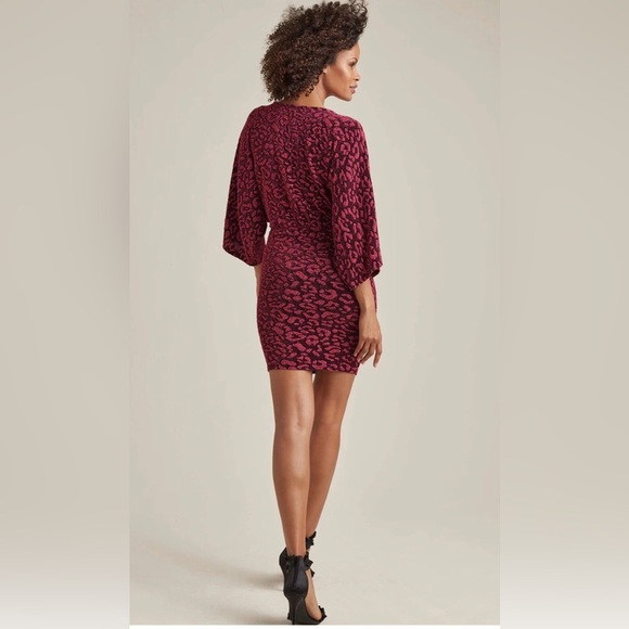 Metallic Leopard Mini Dress - Picture 9 of 16